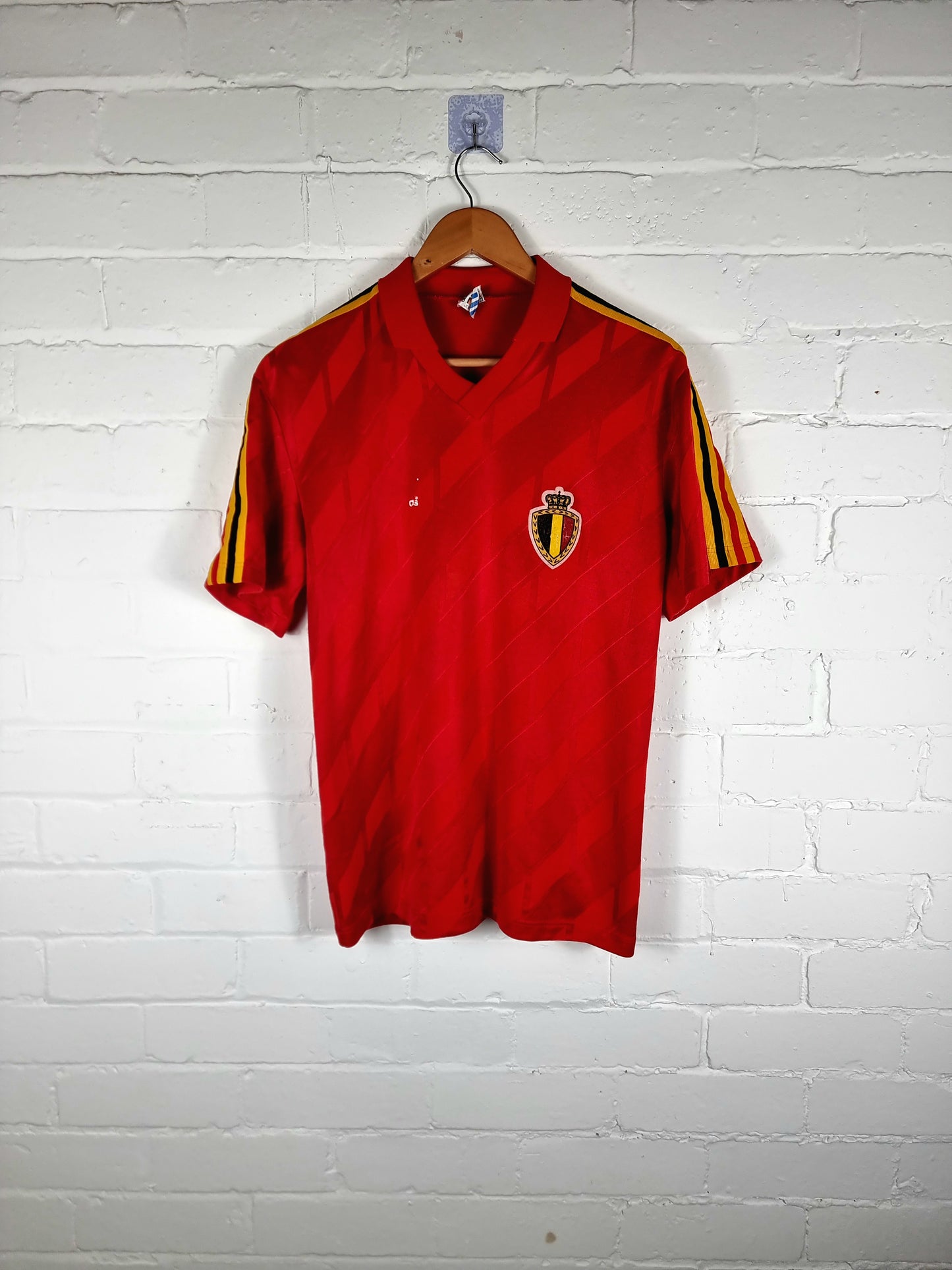 Adidas Belgium 86/90 Home Shirt Medium