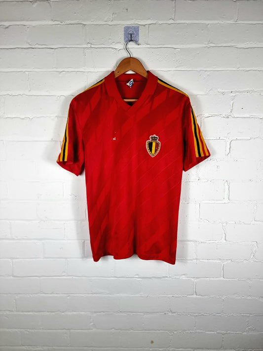 Adidas Belgium 86/90 Home Shirt Medium