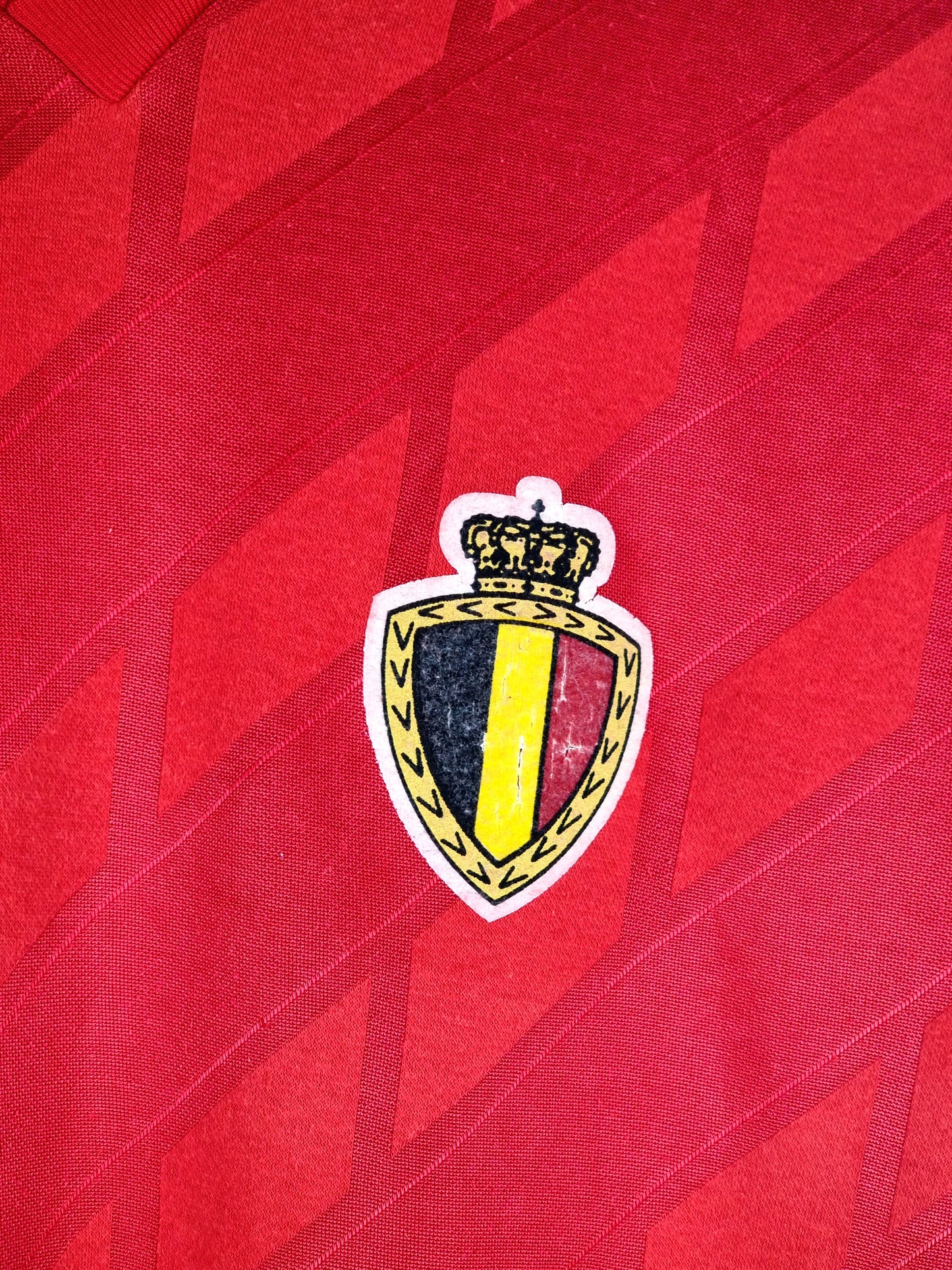 Adidas Belgium 86/90 Home Shirt Medium