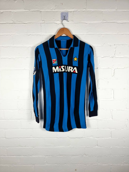 MEC Sport Inter Milan 83/86 Long Sleeve Home Shirt XS