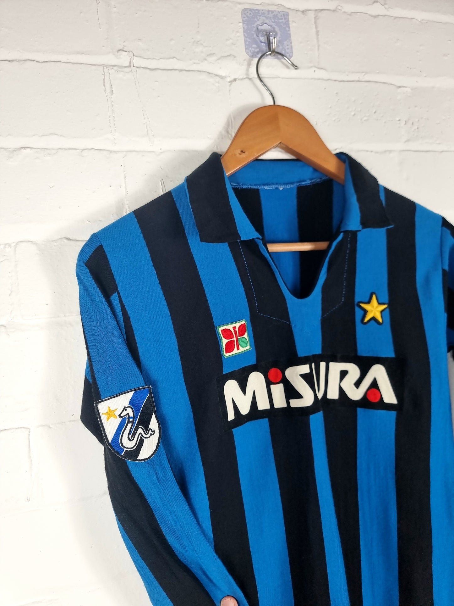 MEC Sport Inter Milan 83/86 Long Sleeve Home Shirt XS