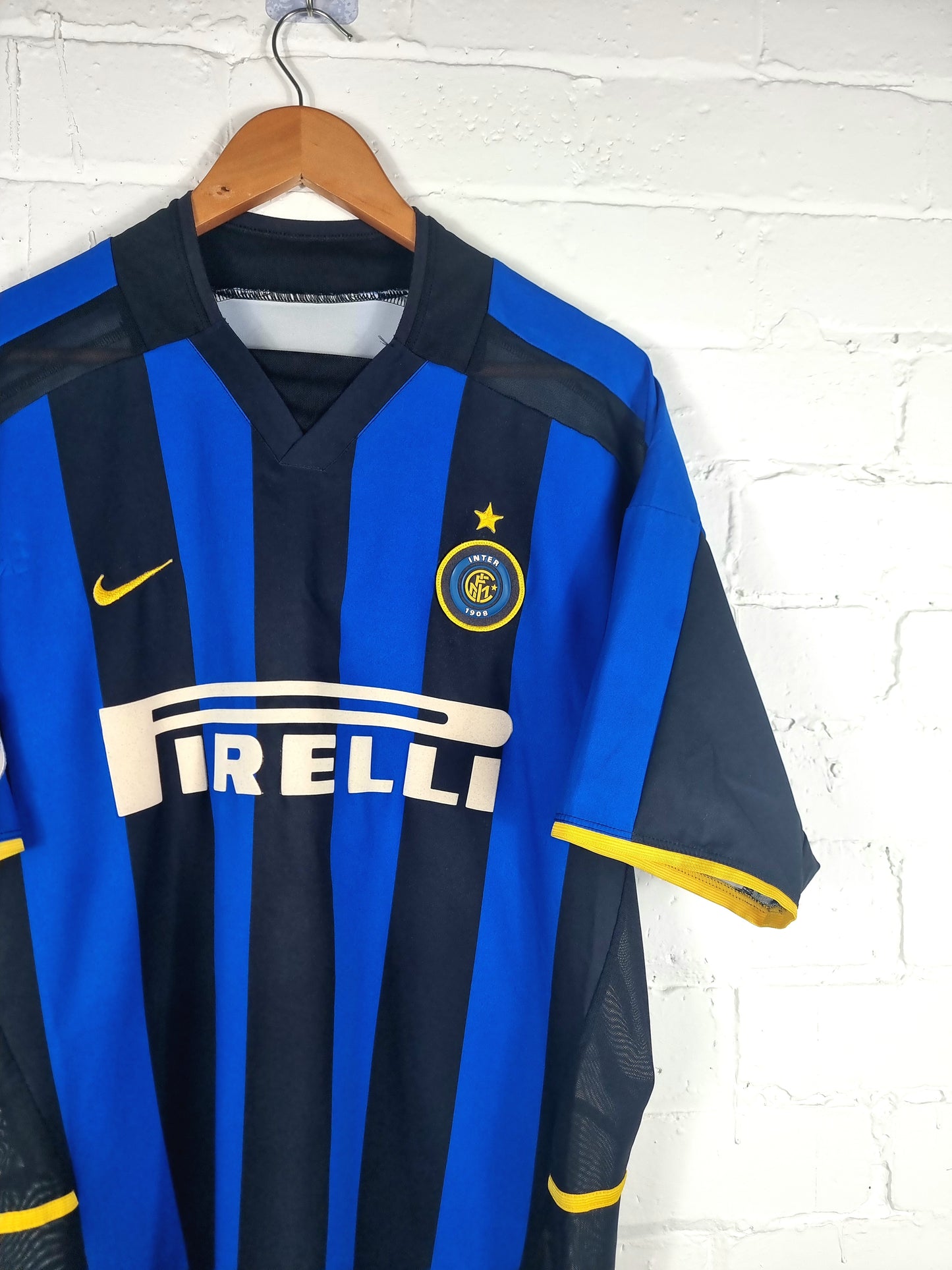 Nike Inter Milan 02/03 'Emre 5' Match Issue Home Shirt XL