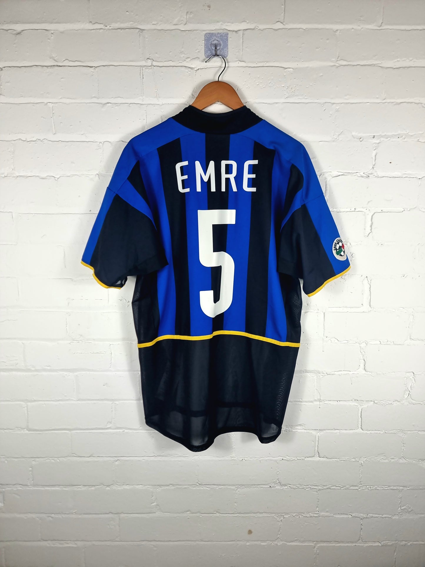 Nike Inter Milan 02/03 'Emre 5' Match Issue Home Shirt XL