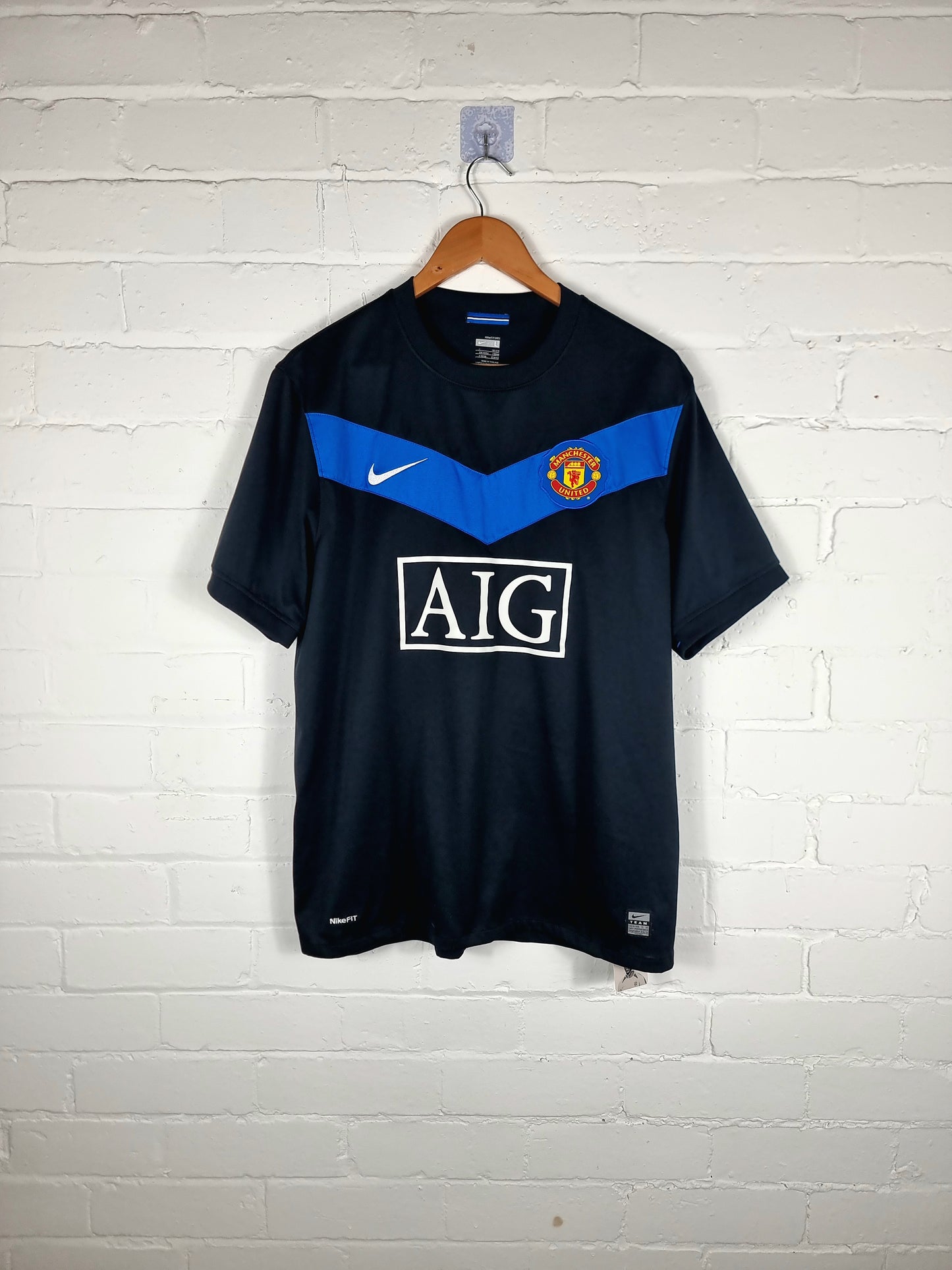 Nike Manchester United 09/10 'Giggs 11' Away Shirt Large