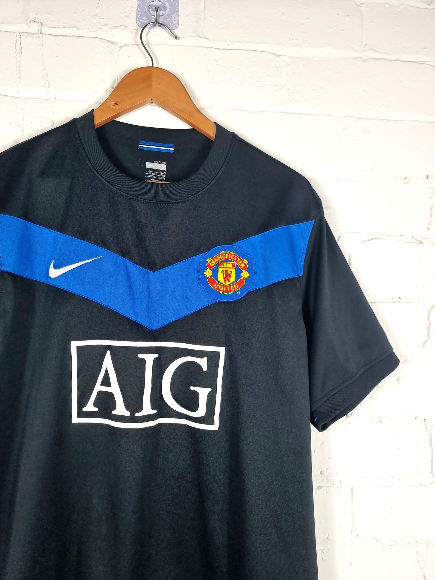 Nike Manchester United 09/10 'Giggs 11' Away Shirt Large