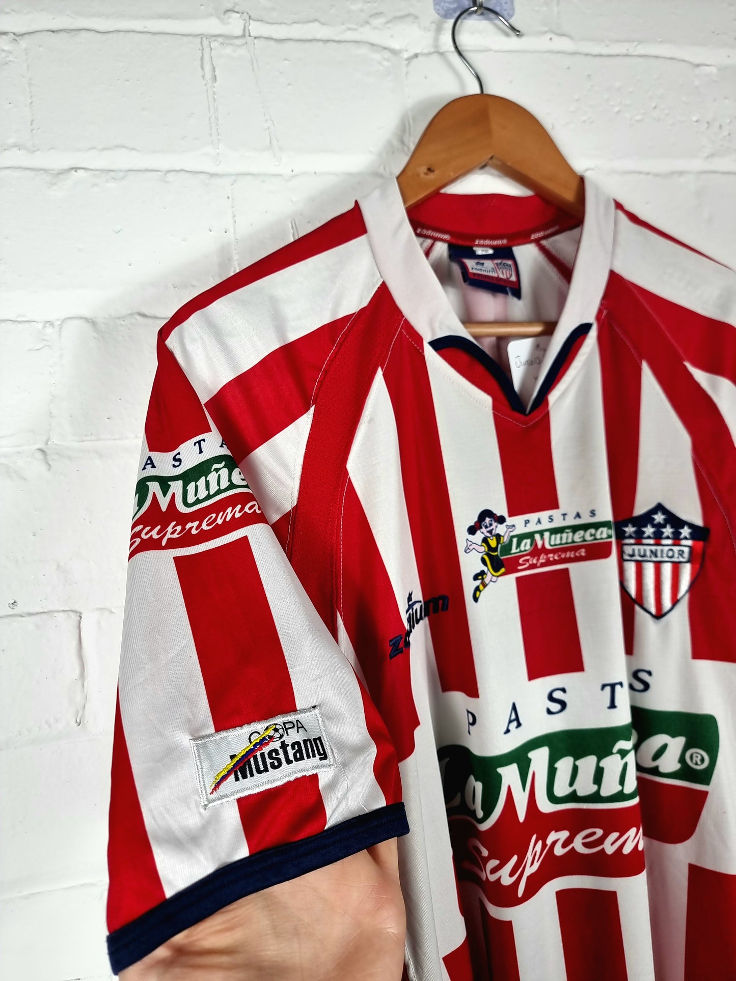 Zodium Atletico Junior 2006 Home Shirt XL