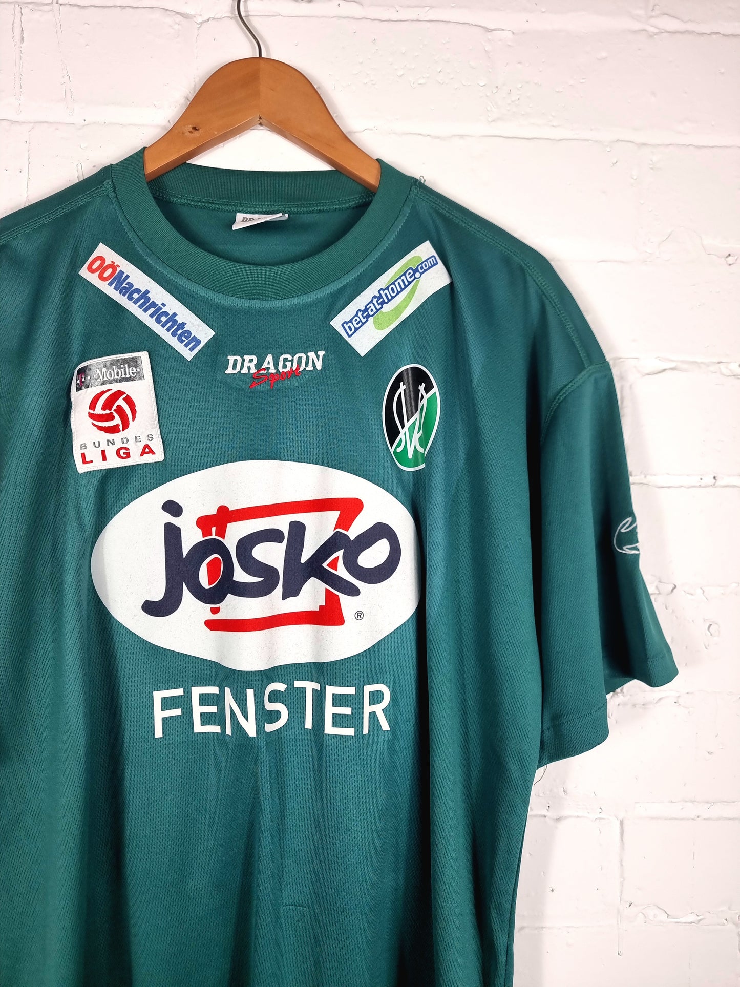 Dragon Sport SV Ried 05/06 'Drechsel 16' Match Issue Home Shirt XL / XXL