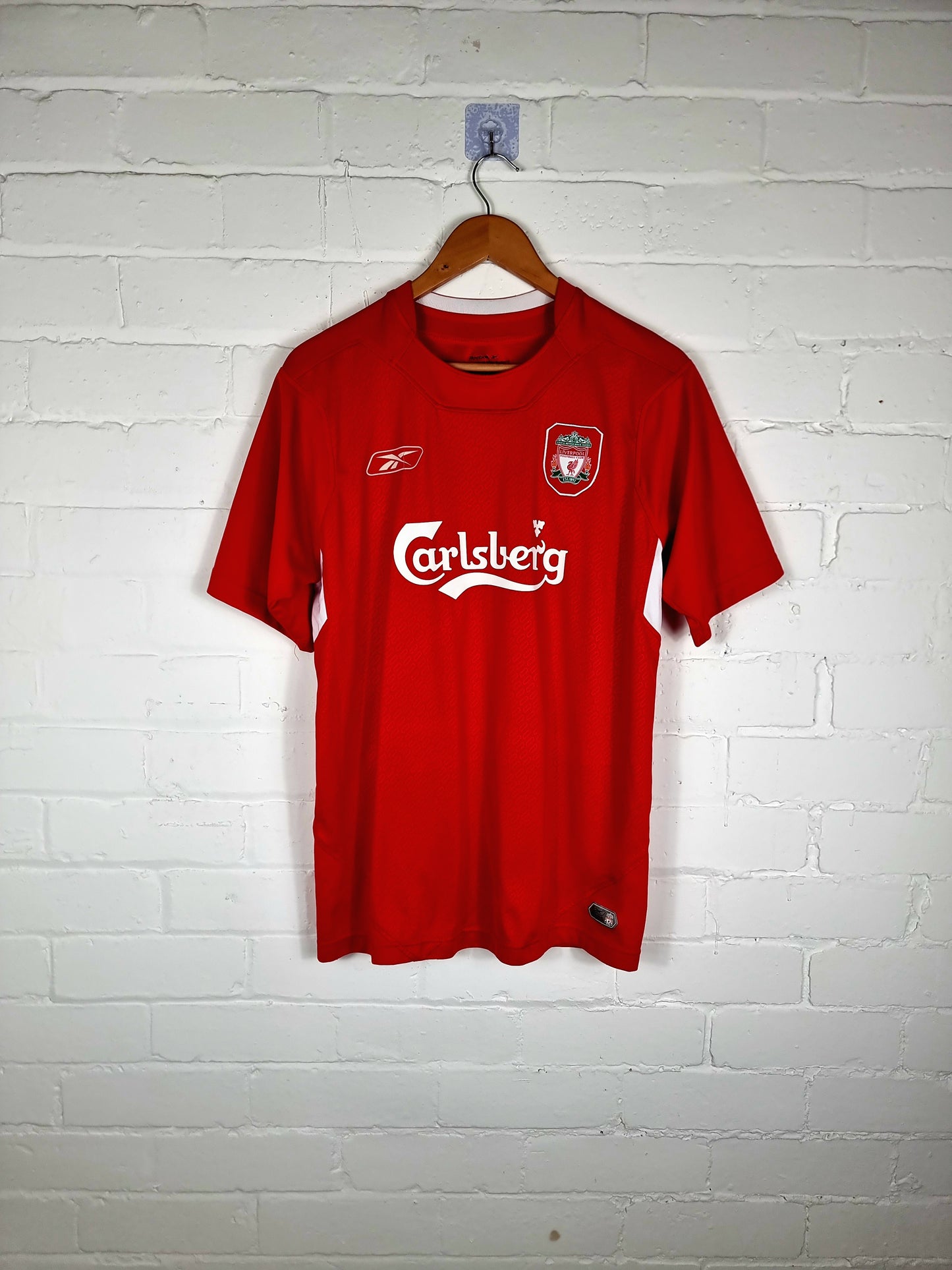 Reebok Liverpool 04/06 Home Shirt Medium