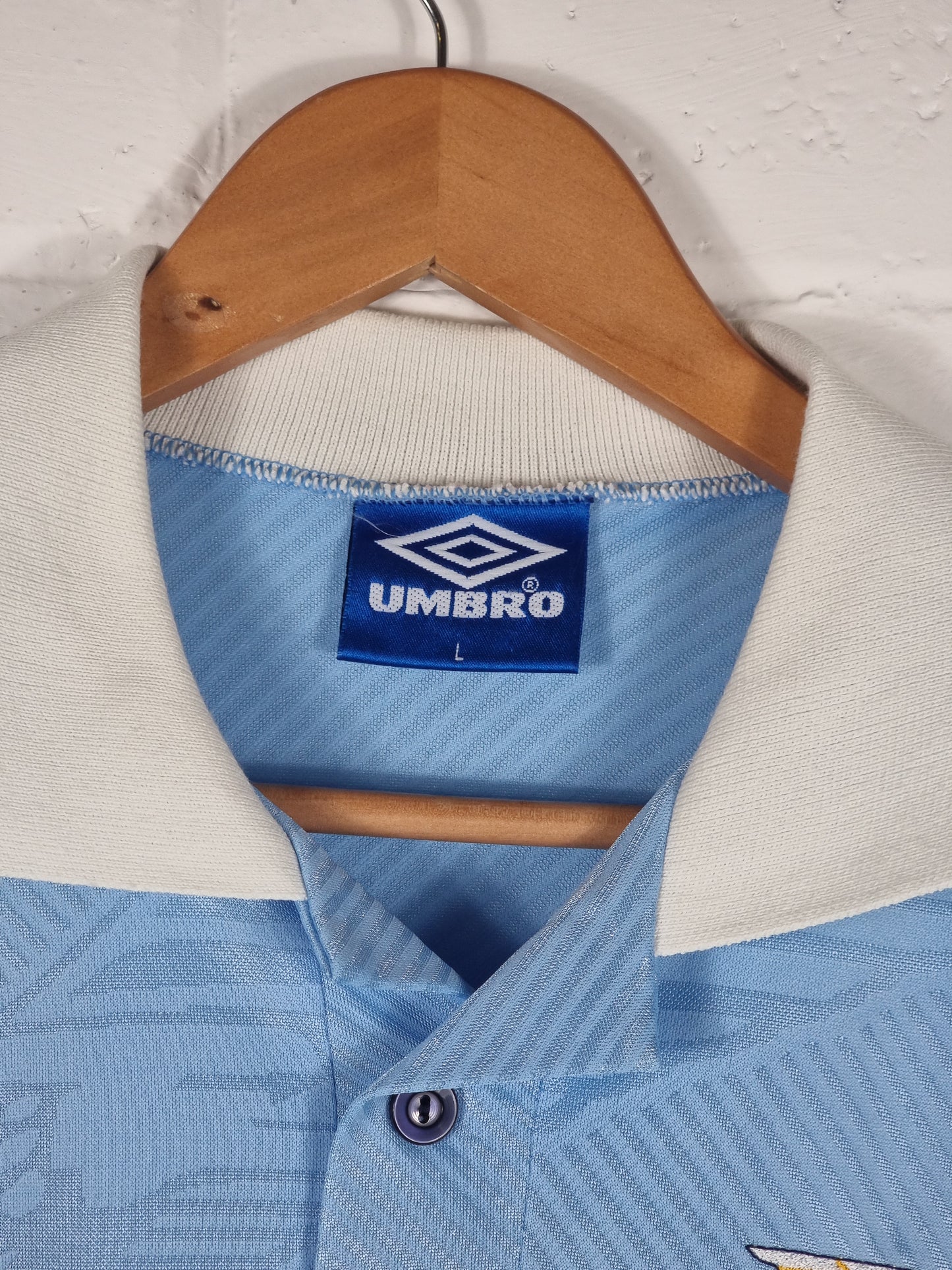 Umbro Lazio 93/95 Home Shirt Large