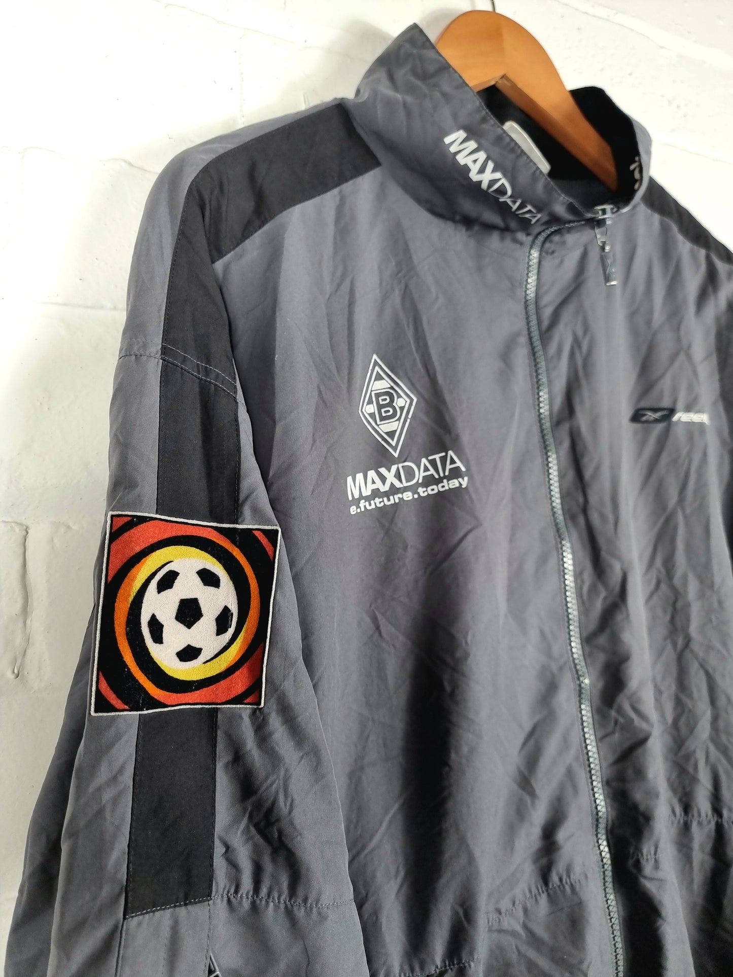 Reebok Borussia Monchengladbach 00/01 Player Issue Track Jacket Large