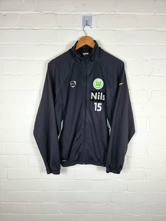 Nike Wolfsburg 07/08 Player Issue Track Jacket Large