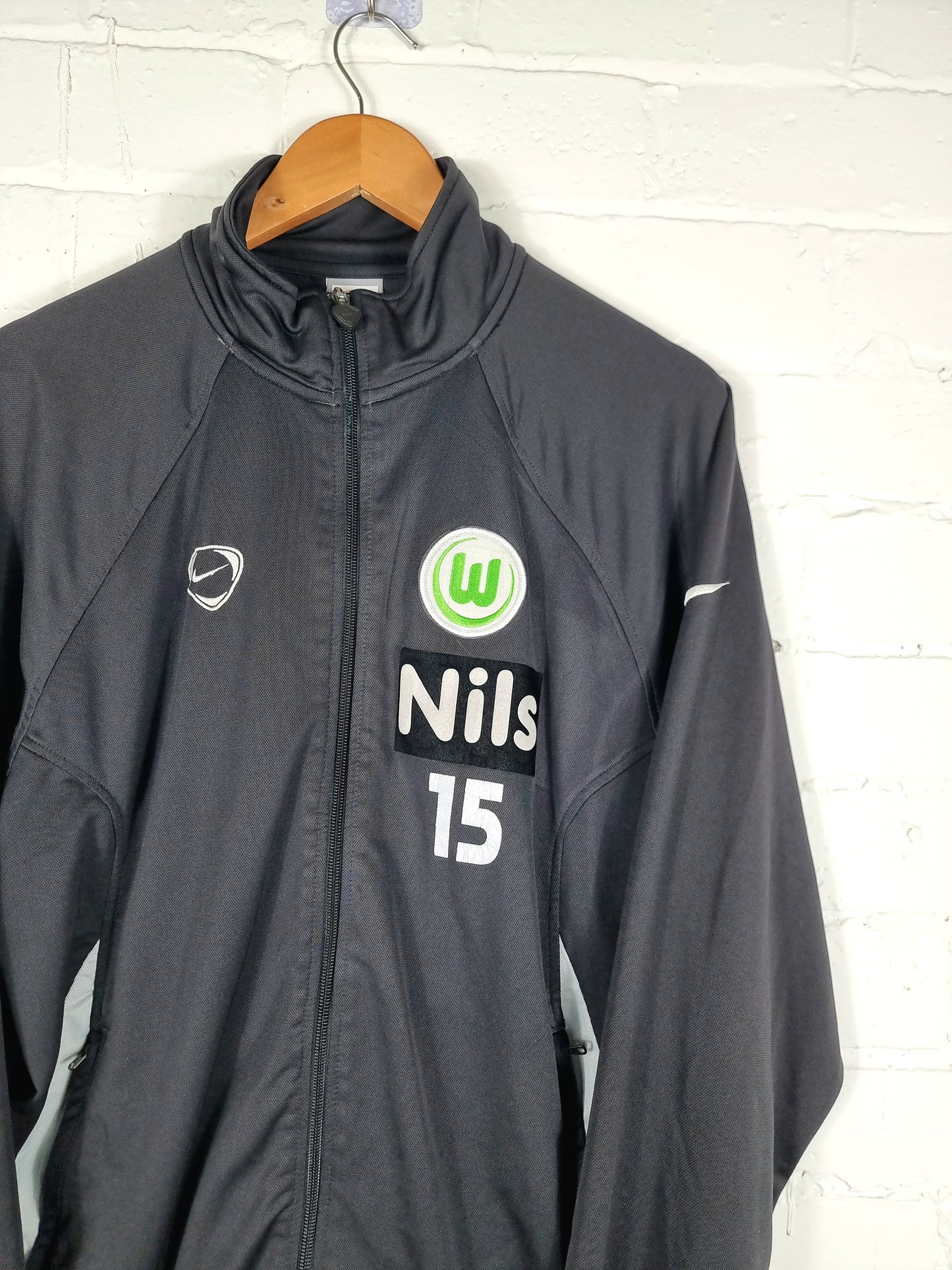 Nike Wolfsburg 07/08 Player Issue Track Jacket Large