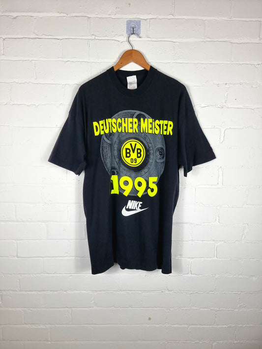 Nike Borussia Dortmund 95/96 Deutscher Meister T-Shirt XL