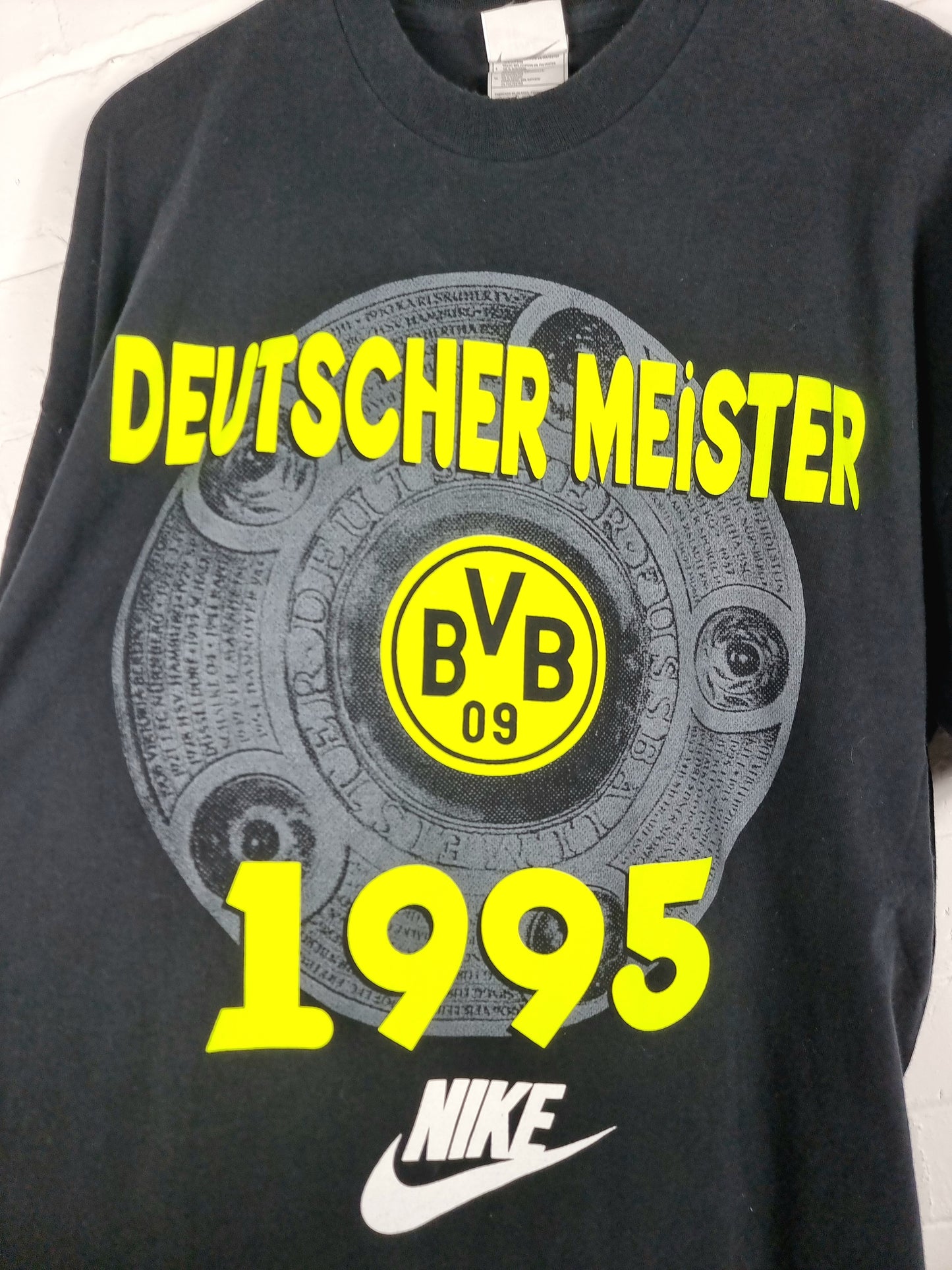 Nike Borussia Dortmund 95/96 Deutscher Meister T-Shirt XL