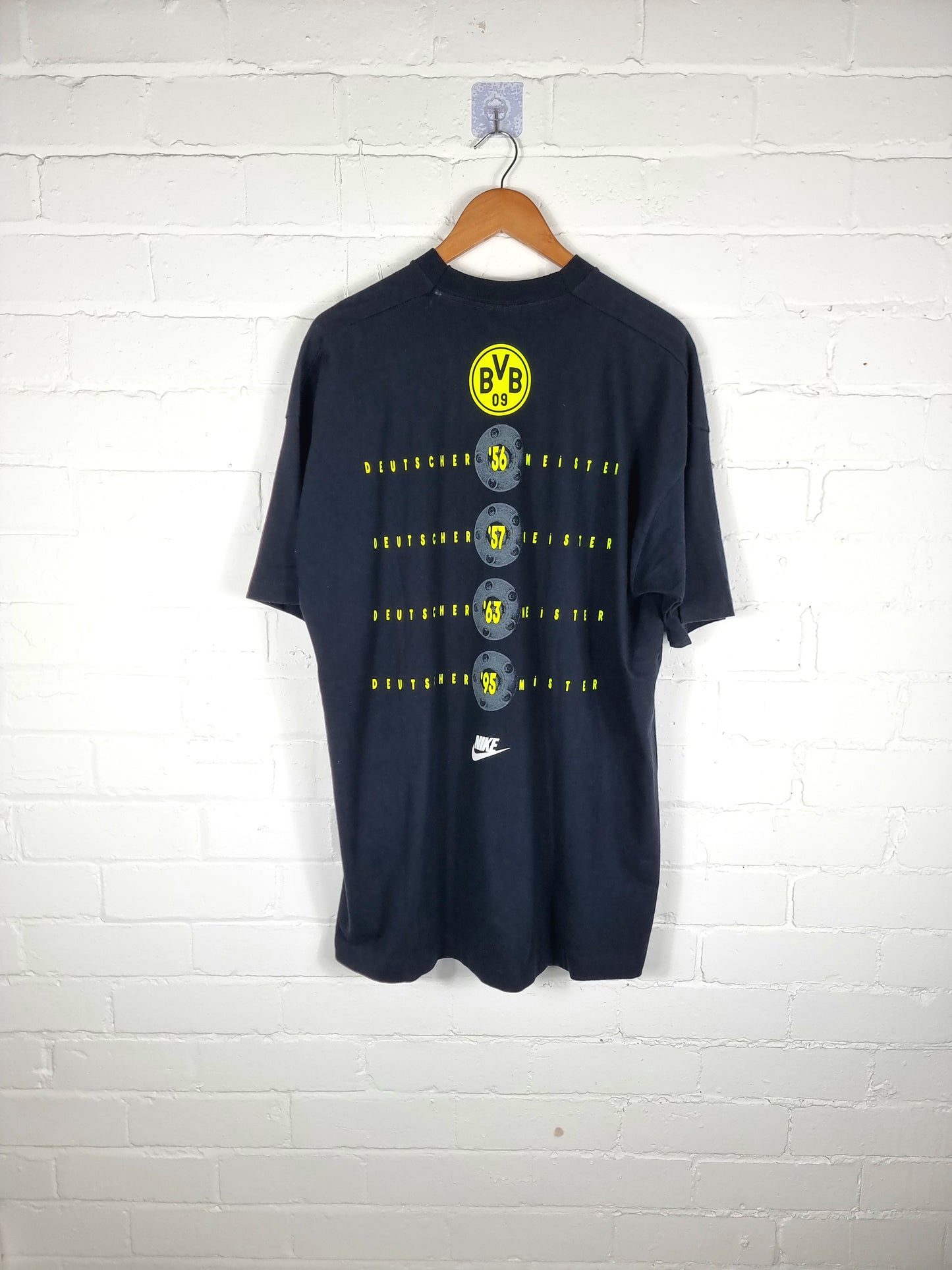 Nike Borussia Dortmund 95/96 Deutscher Meister T-Shirt XL