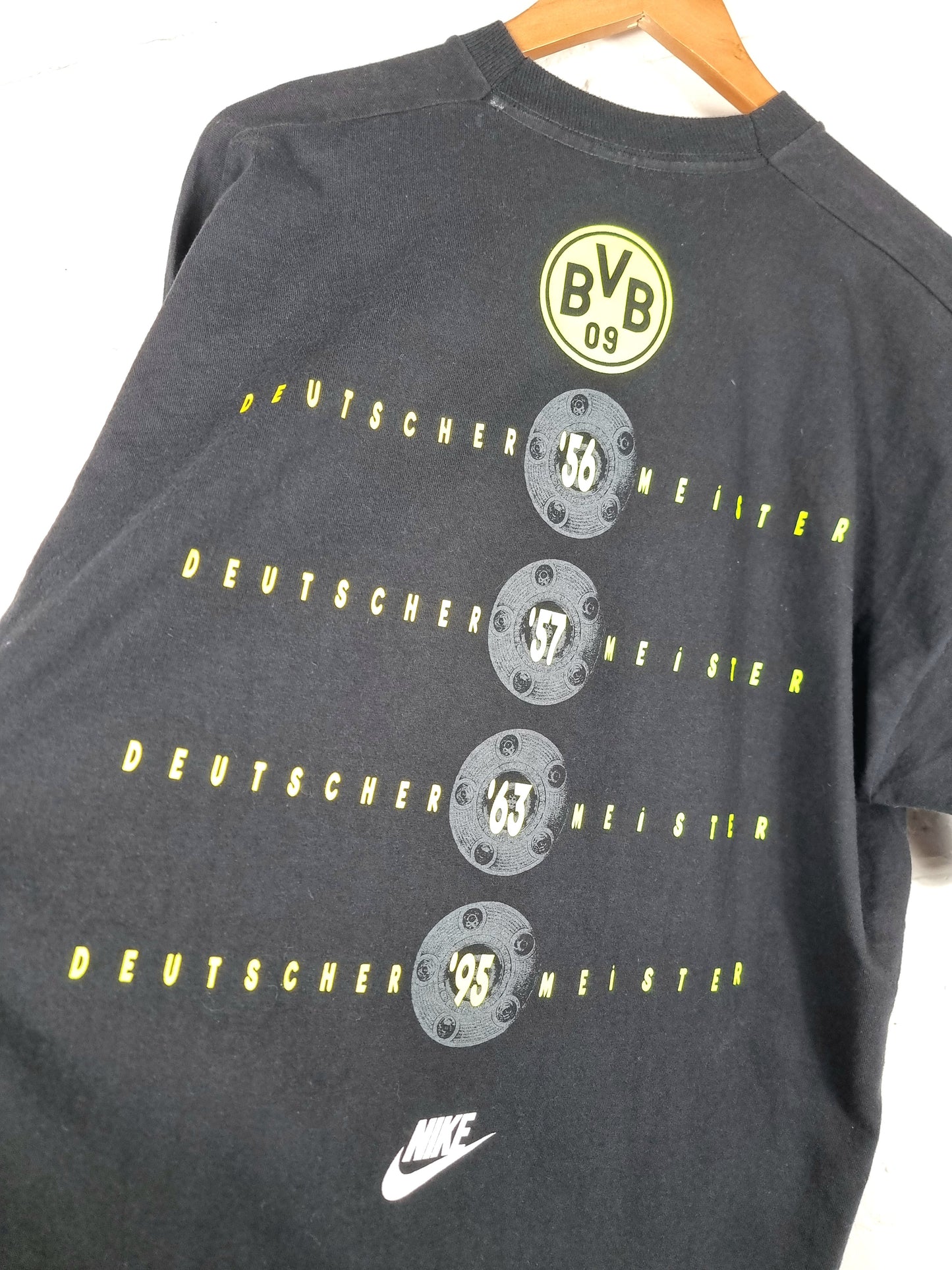 Nike Borussia Dortmund 95/96 Deutscher Meister T-Shirt XL