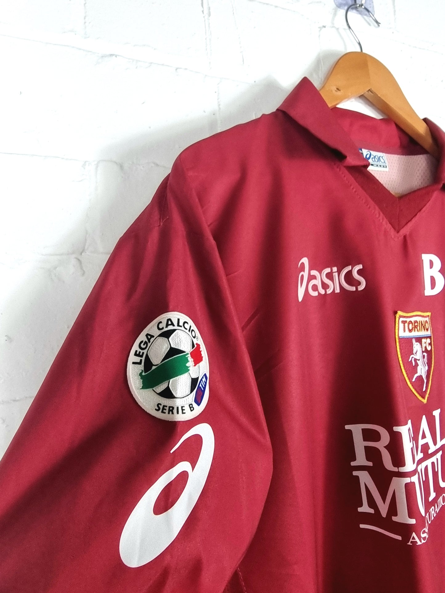 Asics Torino 05/06 'Balestri 3' Long Sleeve Match Issue Home Shirt XXL