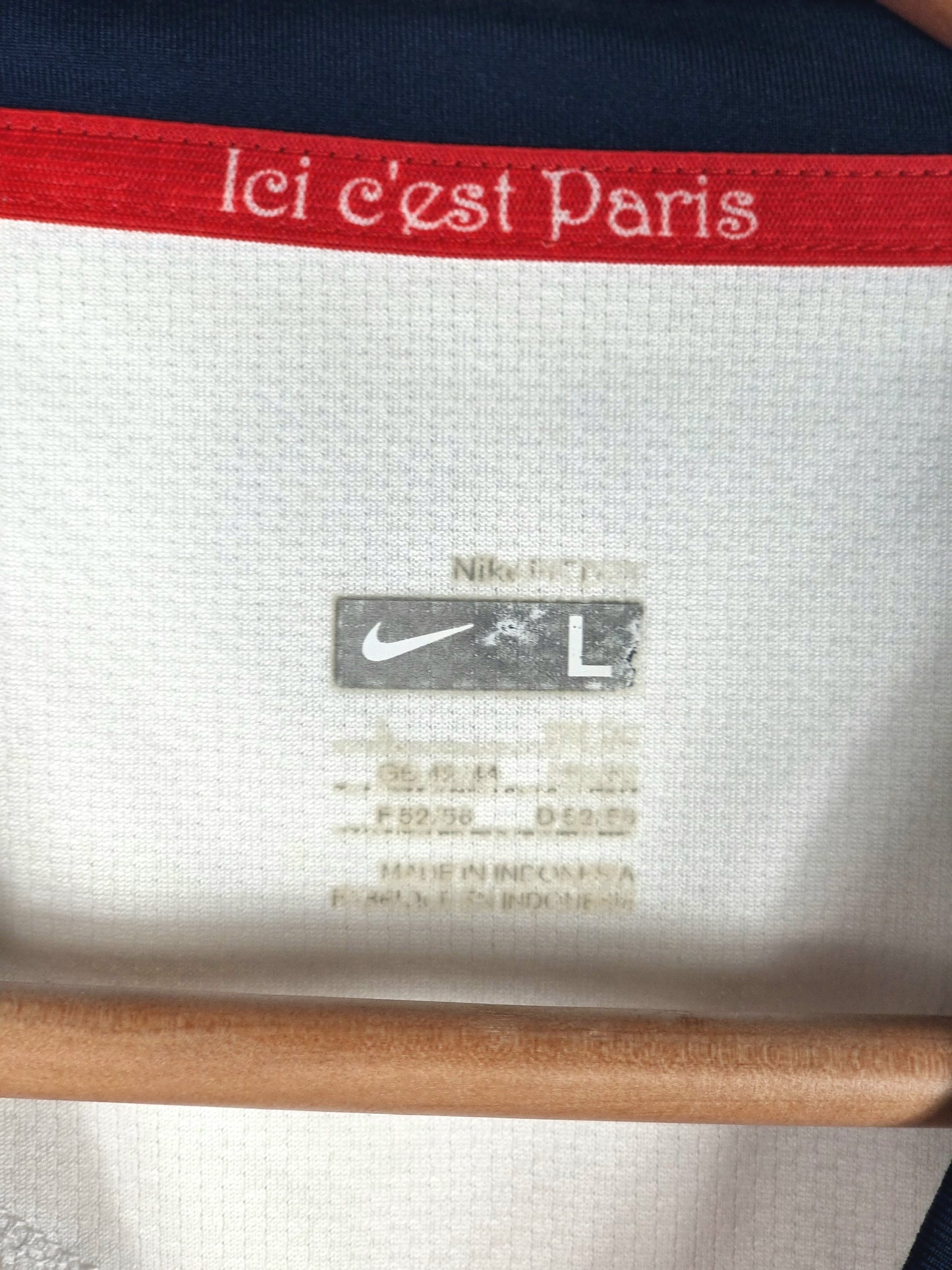 Nike PSG 07/08 Away Shirt Large