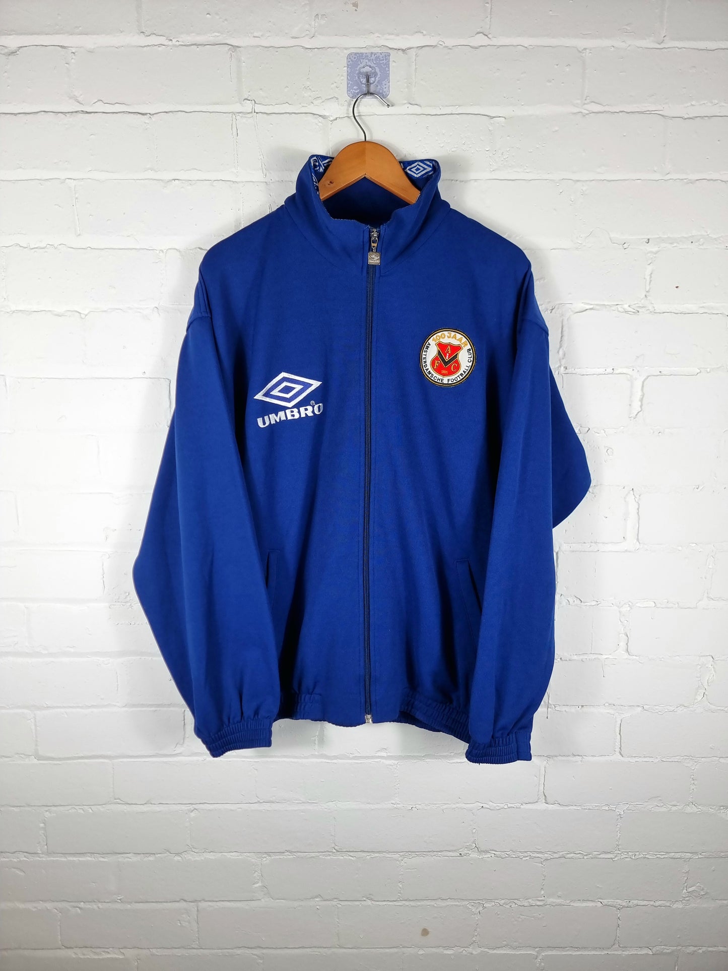 Umbro Amsterdamsche FC 95/96 Centenary Track Jacket Large