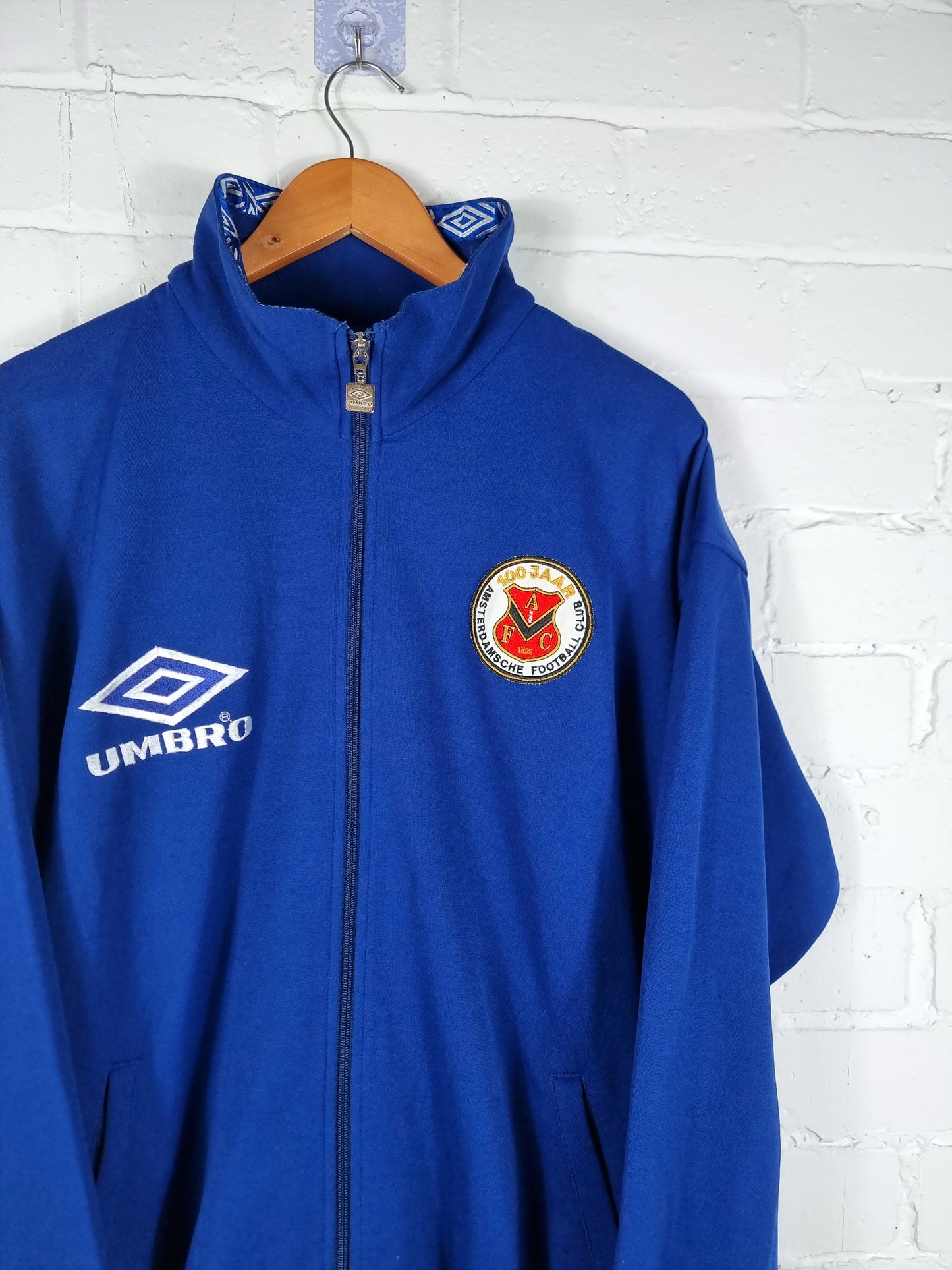 Umbro Amsterdamsche FC 95/96 Centenary Track Jacket Large