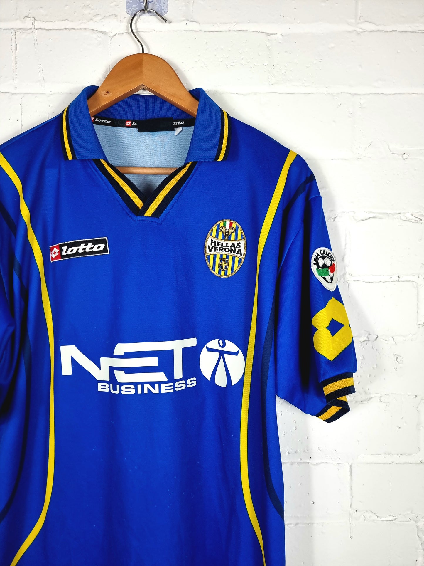 Lotto Hellas Verona 00/01 'Gilardino 30' Home Shirt Large