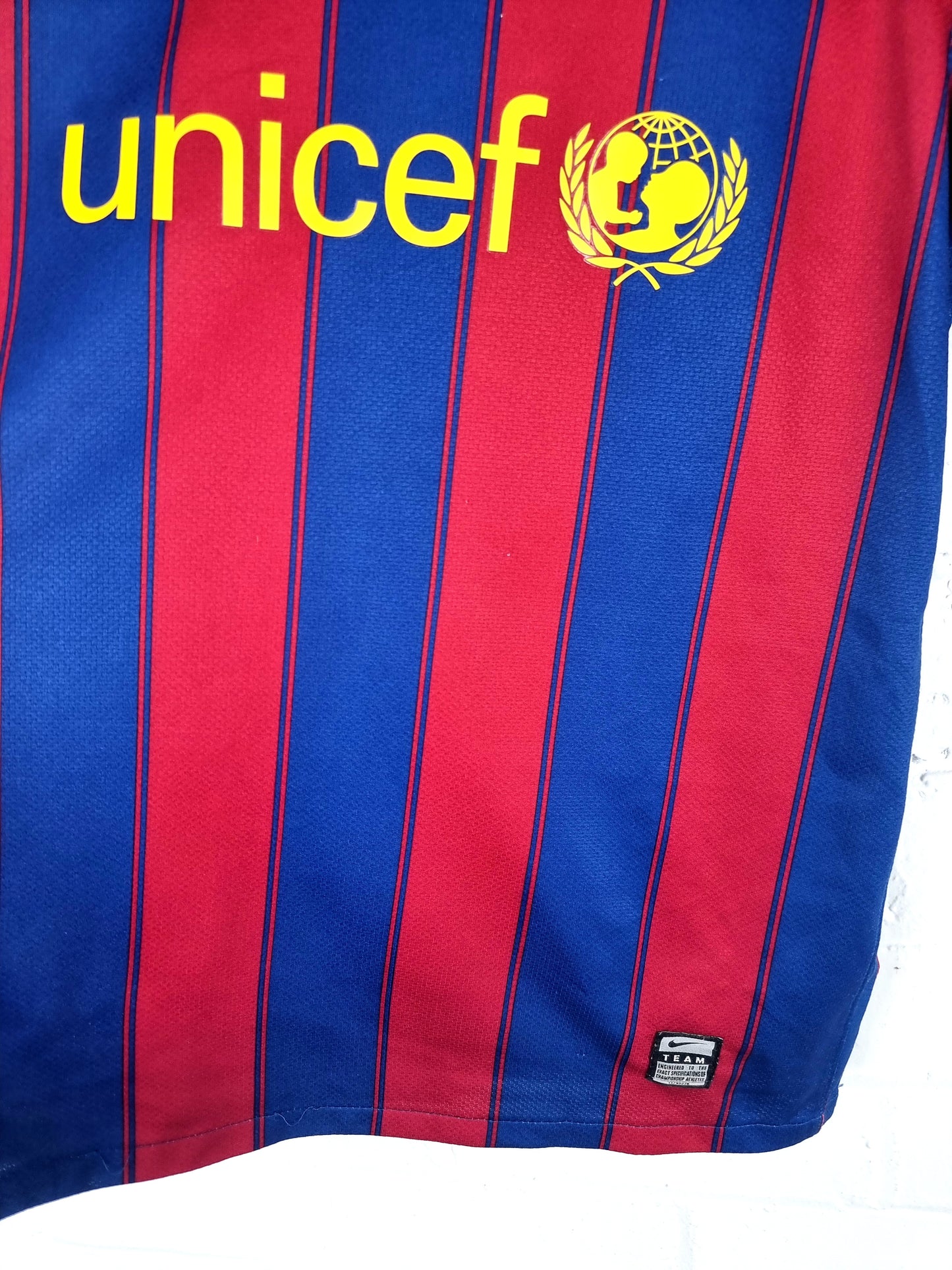 Nike Barcelona 09/10 Home Shirt Youth Large