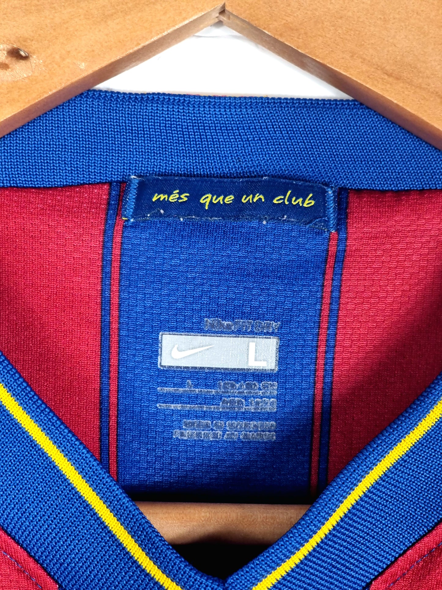 Nike Barcelona 09/10 Home Shirt Youth Large