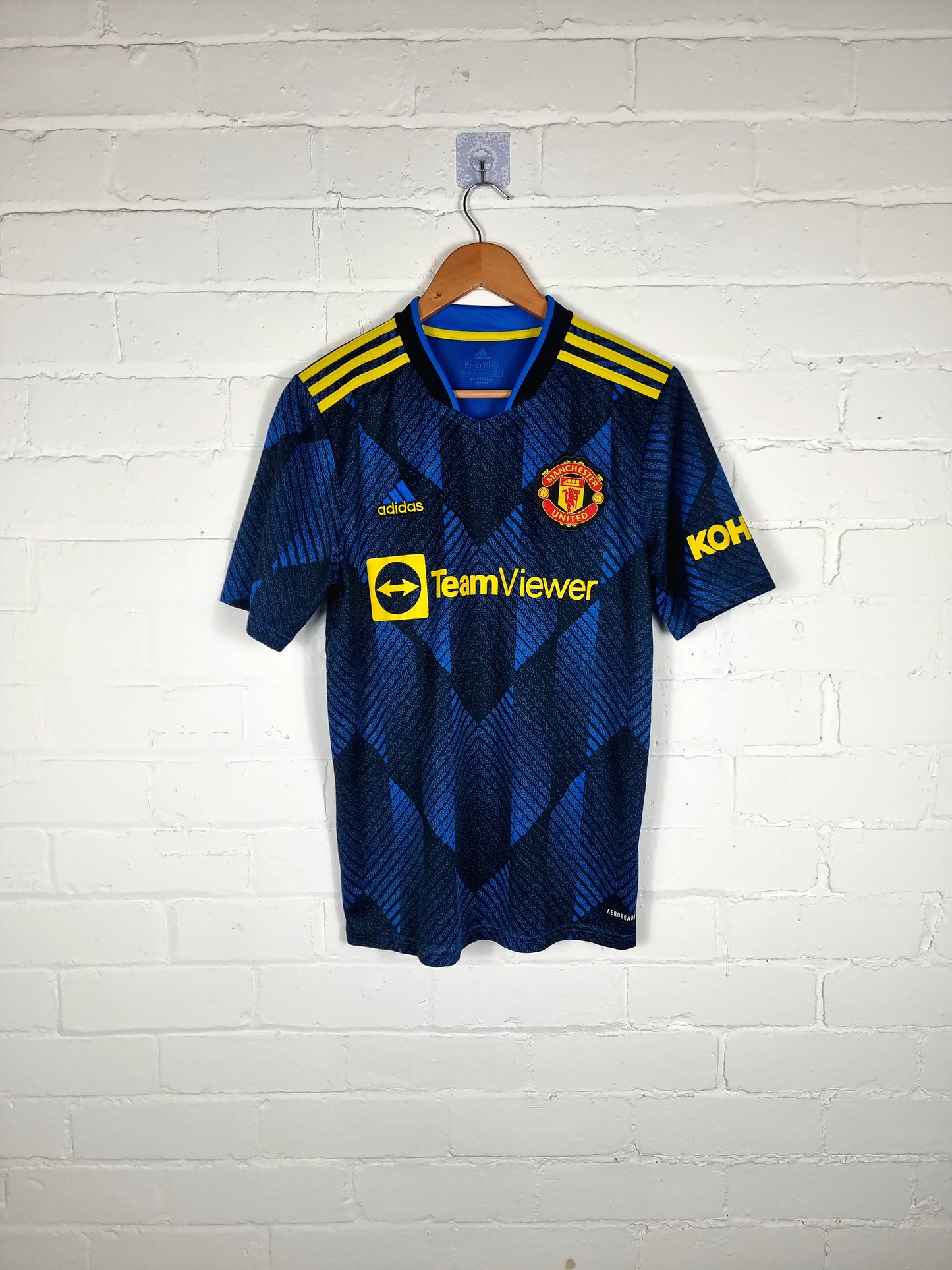 Adidas Manchester United 21/22 'Ronaldo 7' Third Shirt Youth XL