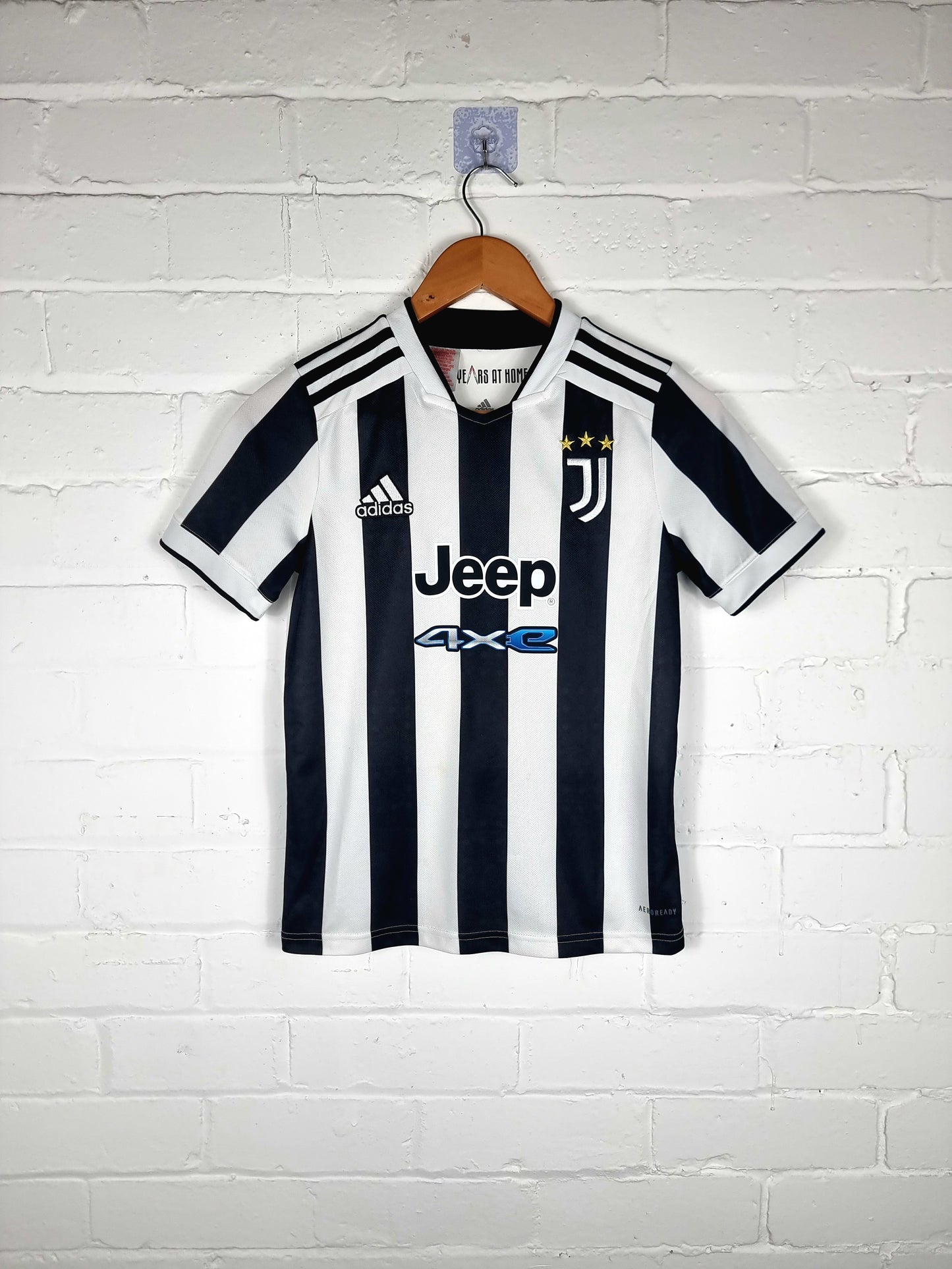 Adidas Juventus 21/22 'Vlahovic 7' Home Shirt Youth Medium