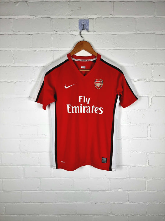 Nike Arsenal 08/10 Home Shirt Youth Large