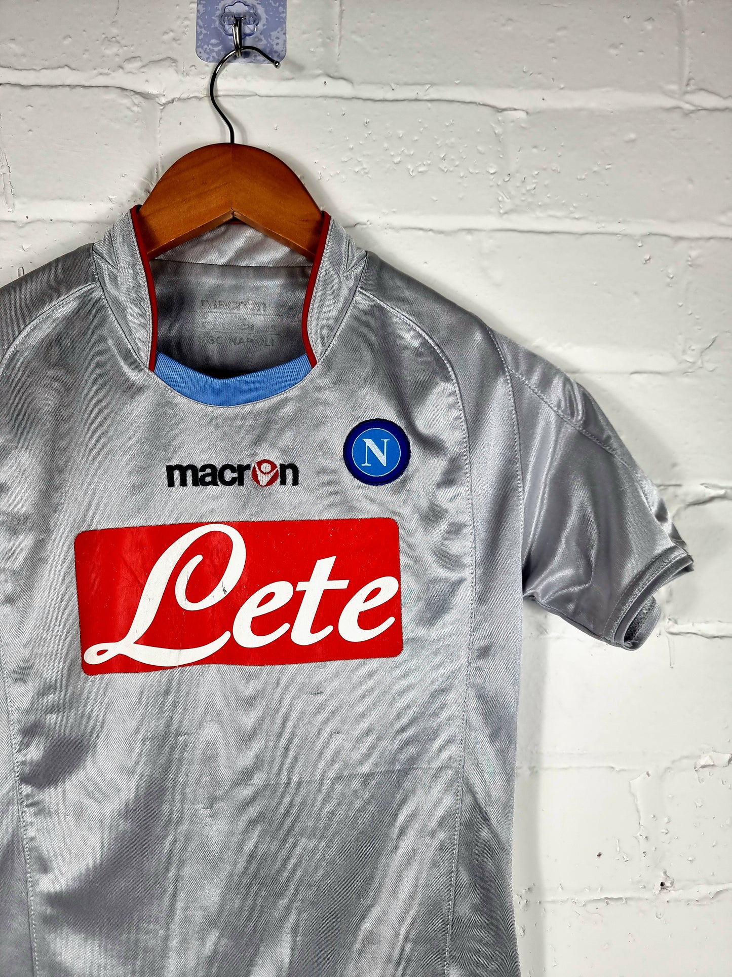 Macron Napoli 09/10 Away Shirt Youth Small