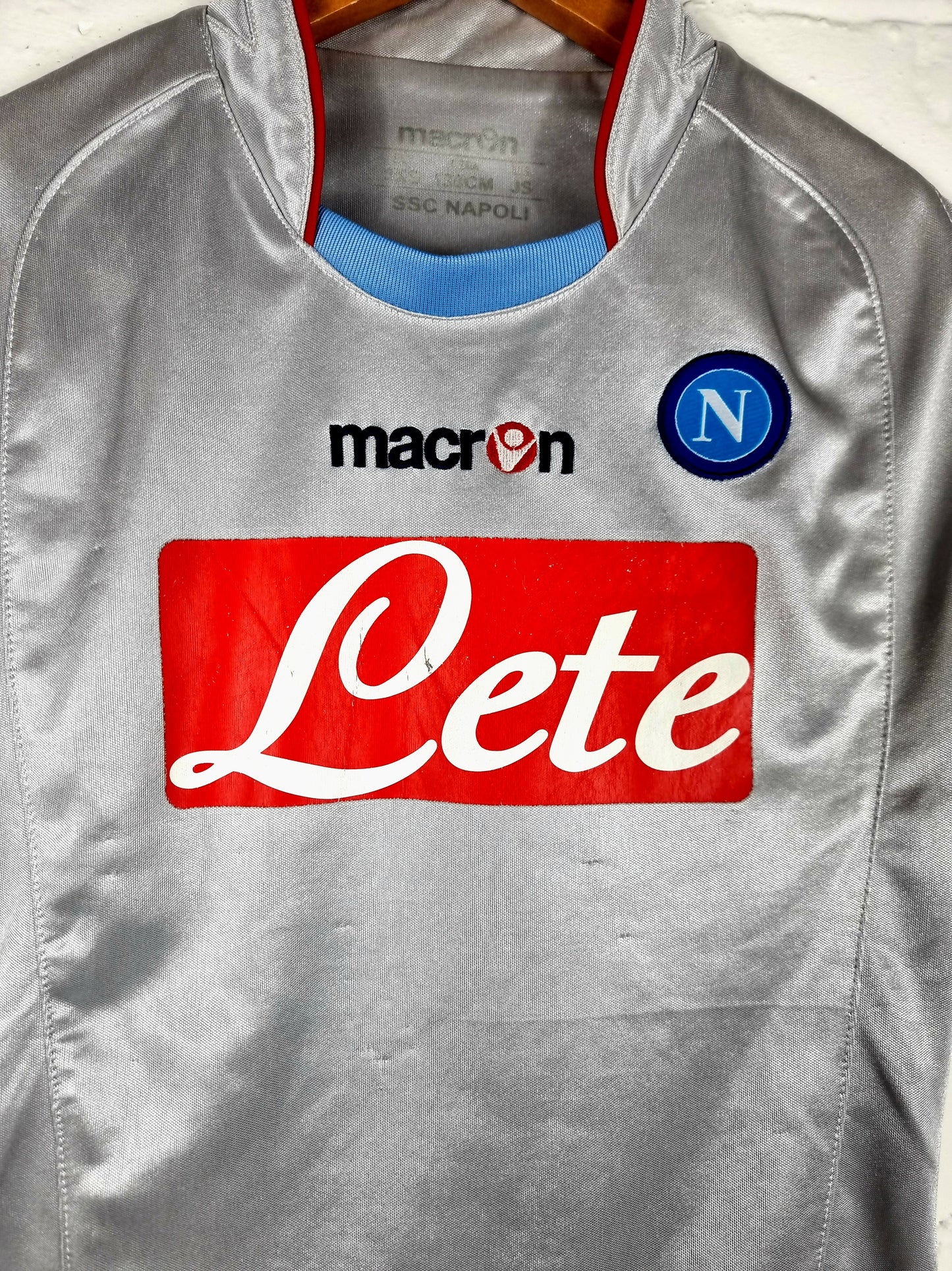 Macron Napoli 09/10 Away Shirt Youth Small