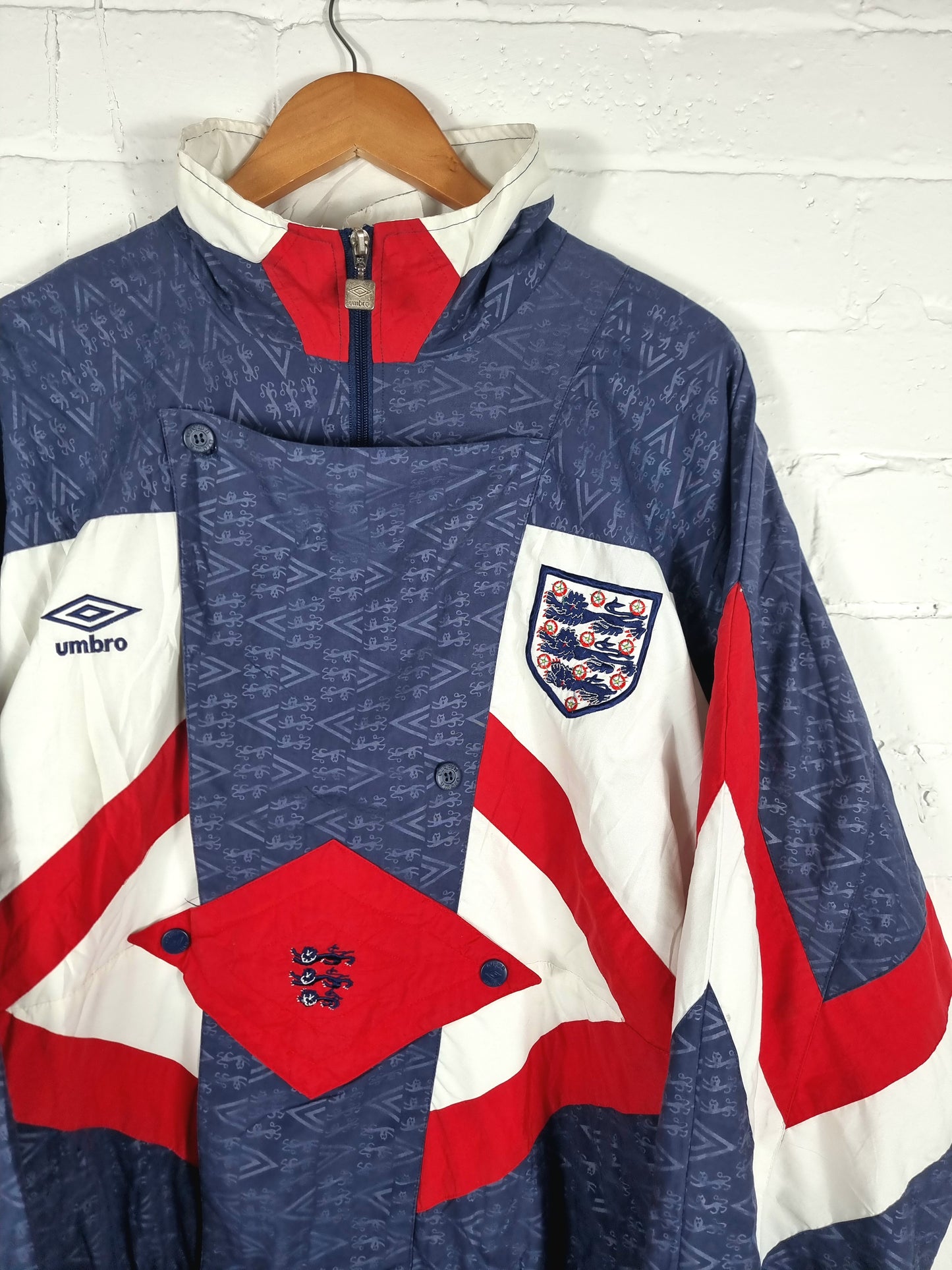 Umbro England 90/92 Full Tracksuit XL