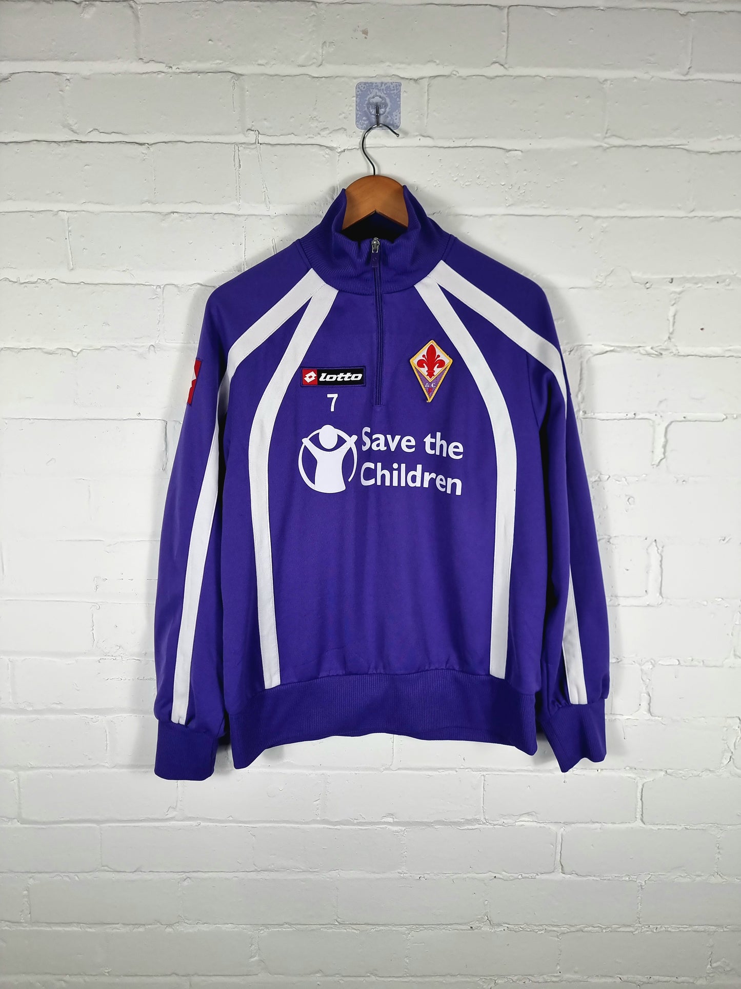 Lotto Fiorentina 11/12 Player Issue Full Tracksuit Medium