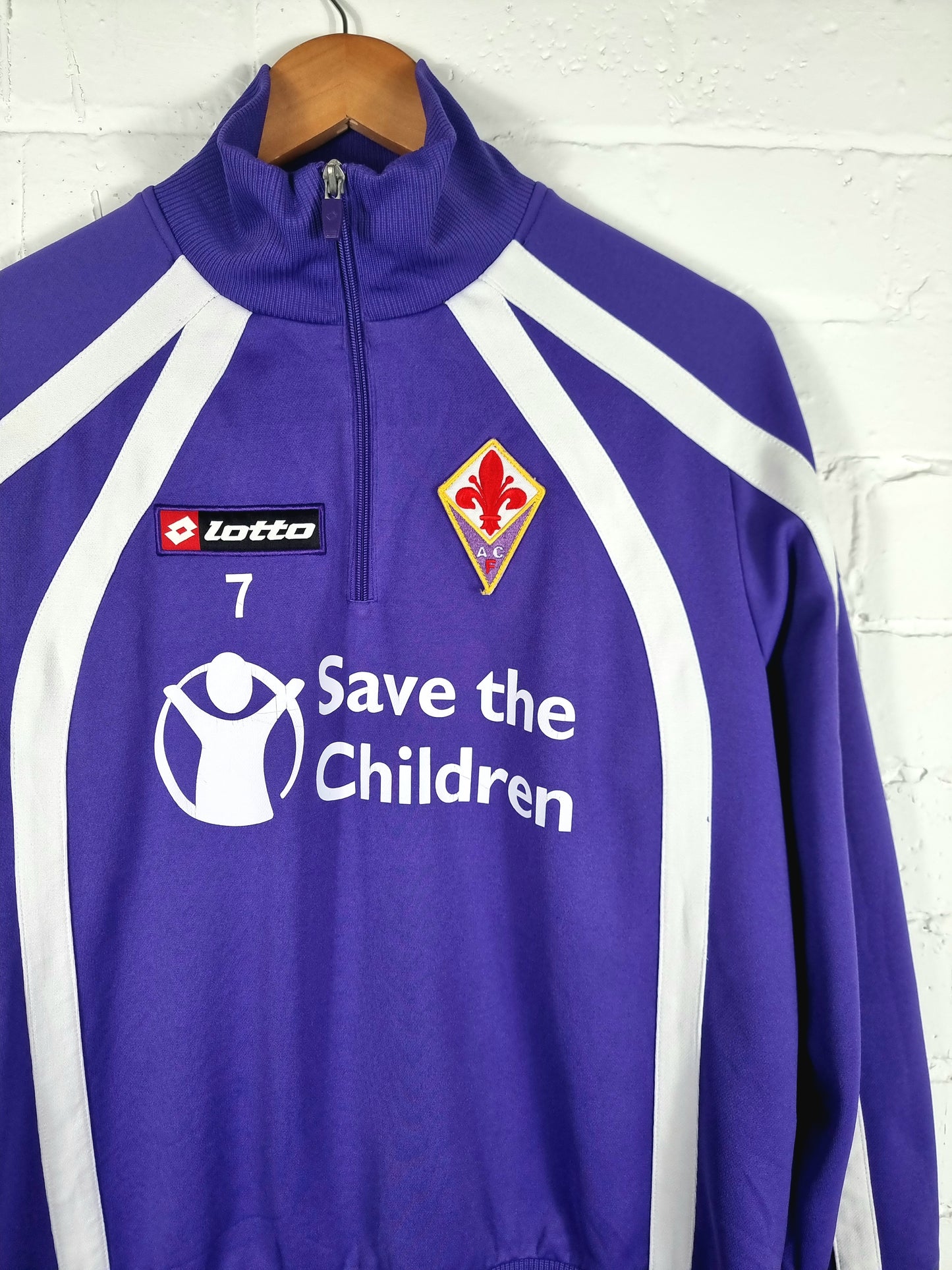 Lotto Fiorentina 11/12 Player Issue Full Tracksuit Medium