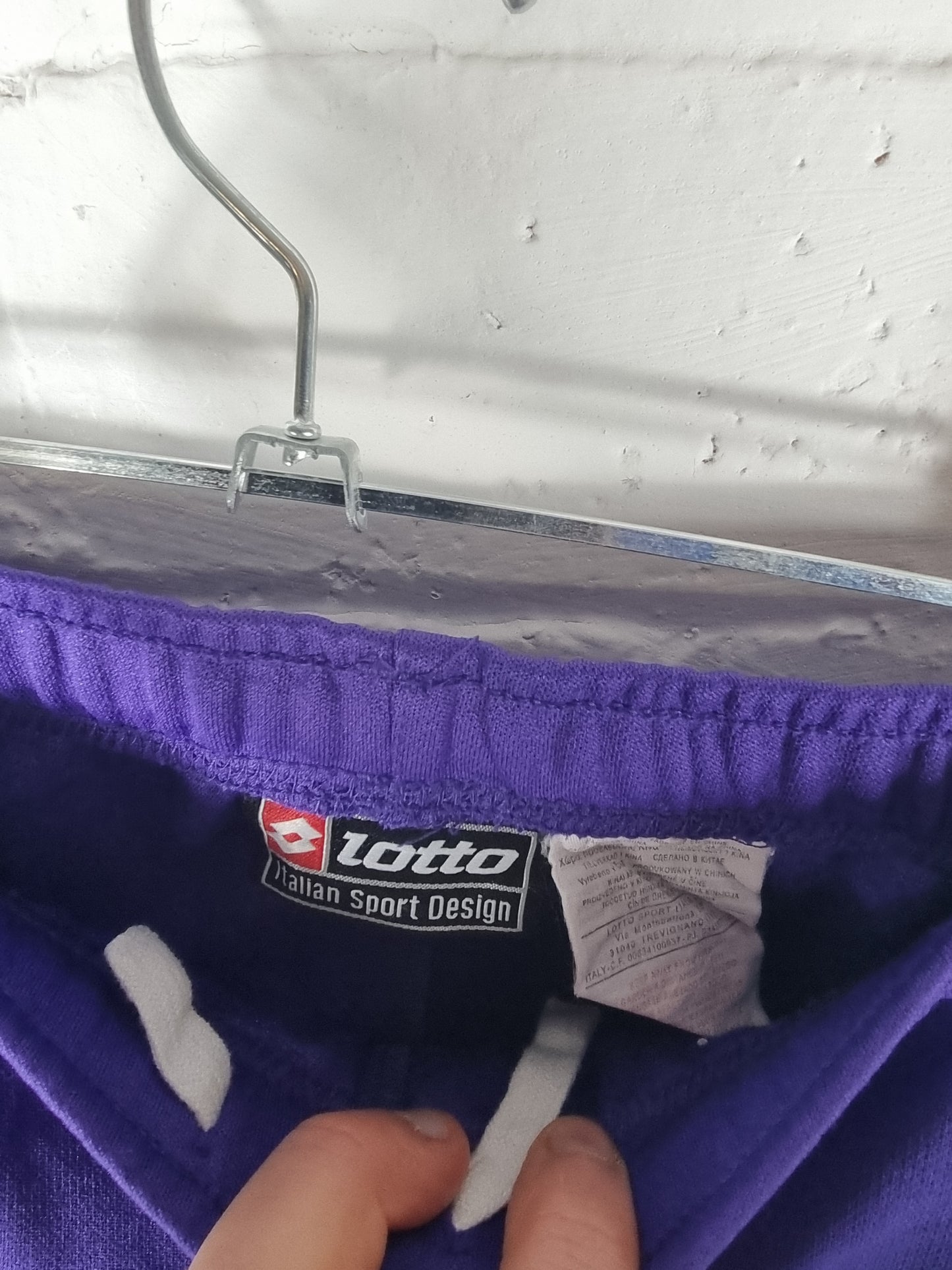 Lotto Fiorentina 11/12 Player Issue Full Tracksuit Medium