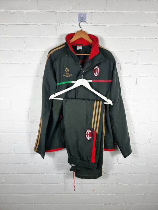 Adidas AC Milan 11/12 Champions League Full Tracksuit Medium