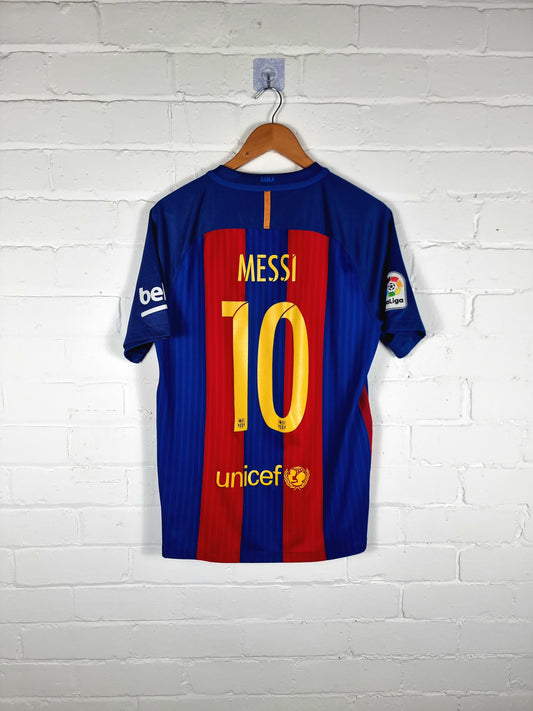 Nike Barcelona 16/17 'Messi 10' Home Shirt Medium