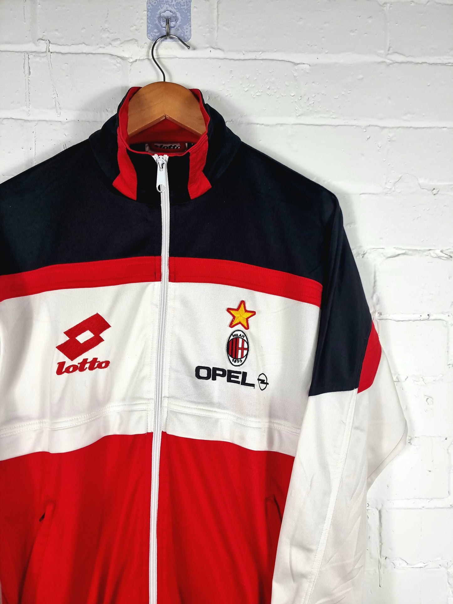 Lotto AC Milan 95/96 Track Jacket Medium