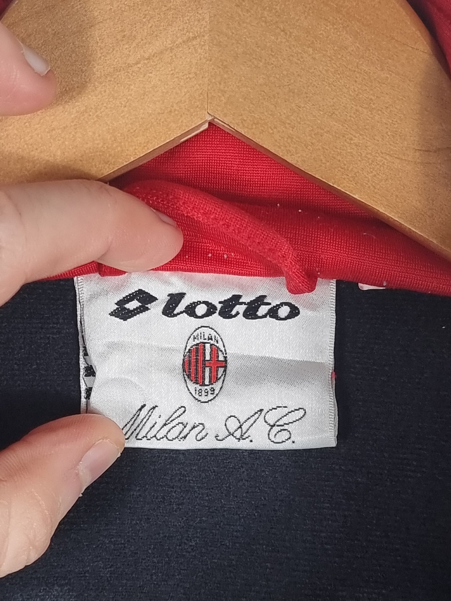 Lotto AC Milan 95/96 Track Jacket Medium