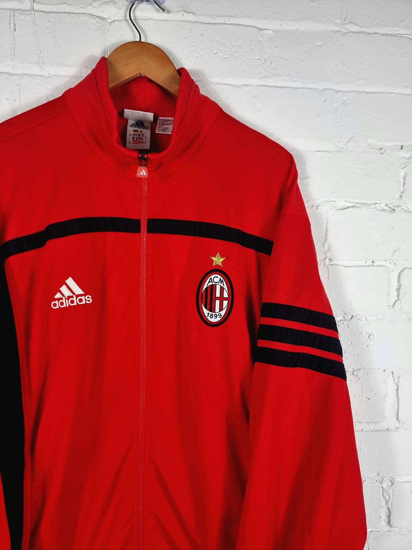 Adidas AC Milan 00/02 Track Jacket Large