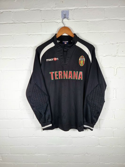 Macron Ternana 05/06 Player Issue Training Sweatshirt Medium