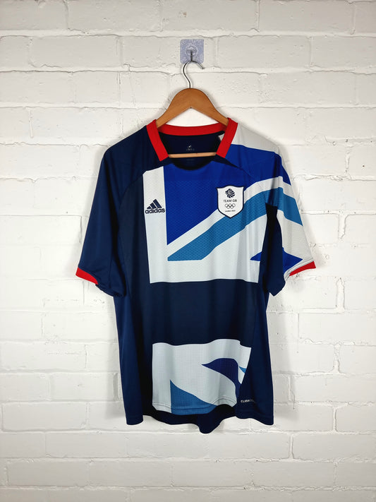 Adidas Team GB 2012 Home Shirt Large