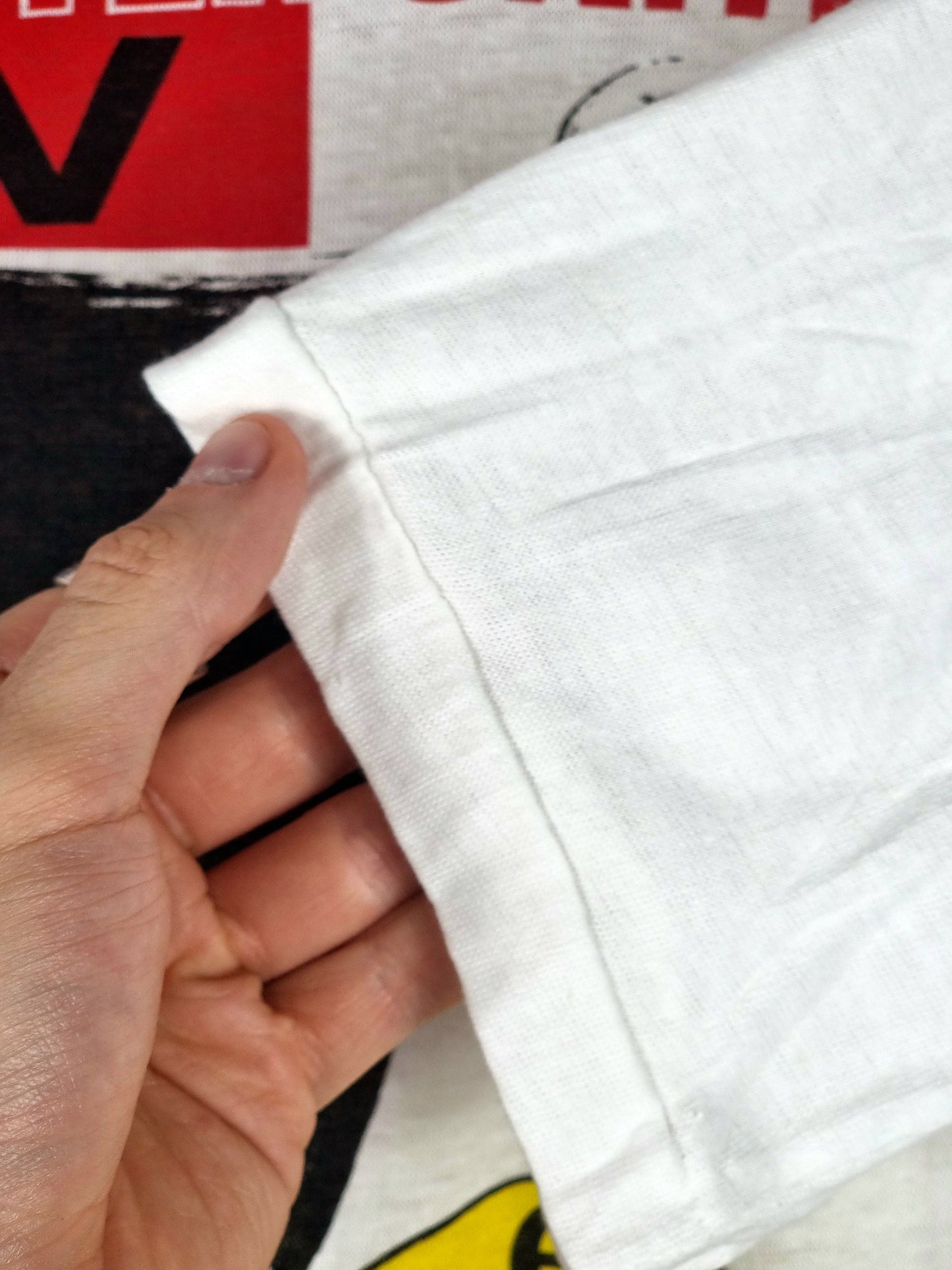 Manchester United 1991 European Cup Winners Cup VS AEK Athens T-Shirt Large