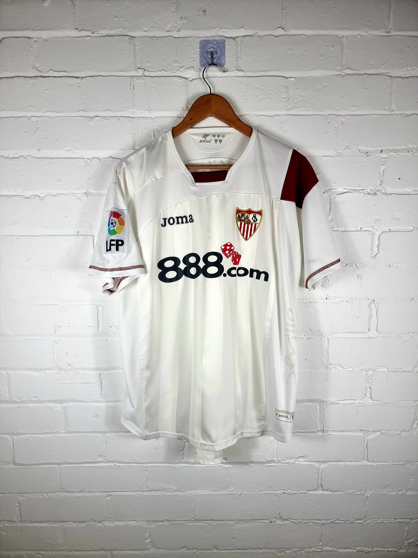 Joma Sevilla 2007/08 Home Shirt Large