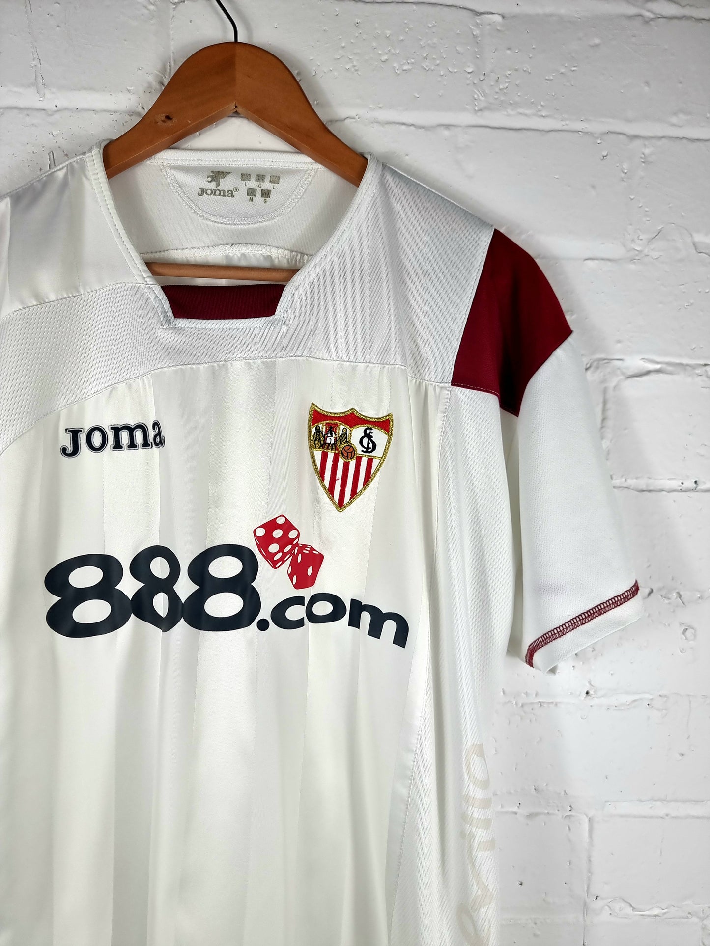 Joma Sevilla 2007/08 Home Shirt Large