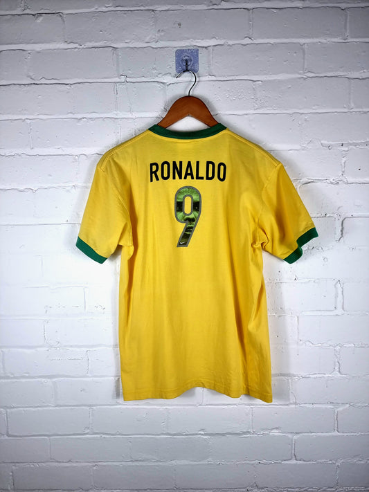 Nike Brazil 1998/00 R9 Leisure T-Shirt Small