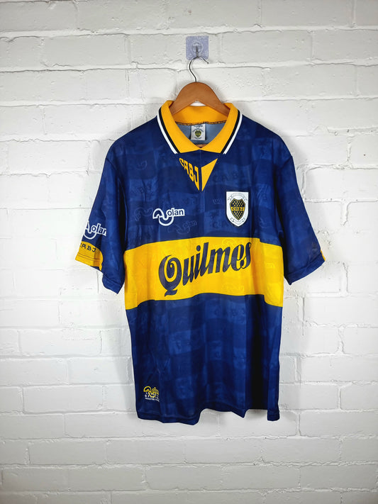 Olan Boca Juniors 1995/96 '10 (Maradona)' Reissue Home Shirt XL