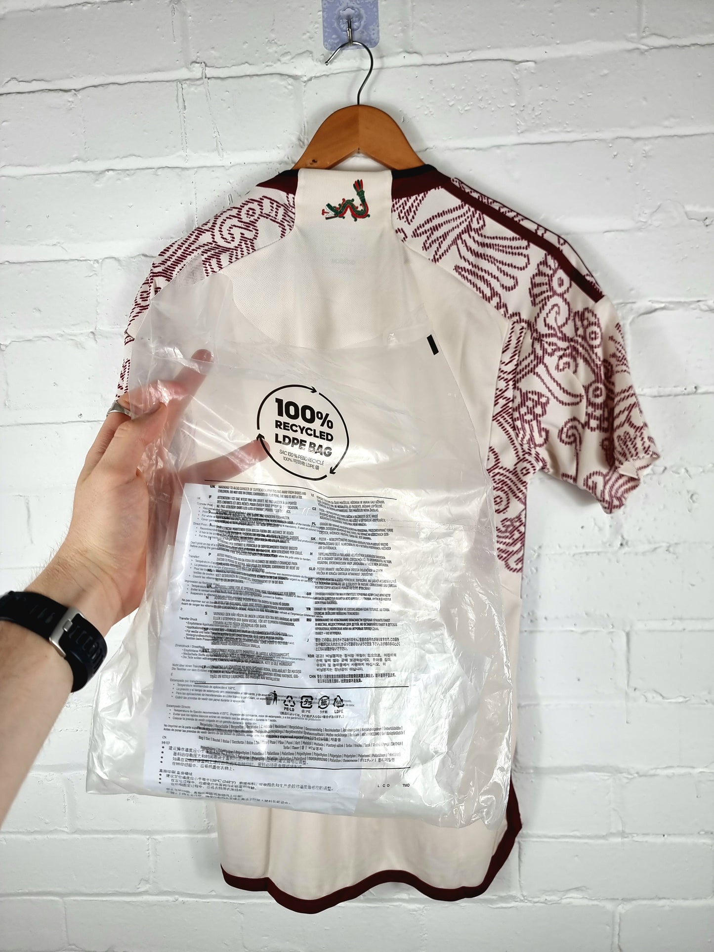 Adidas Mexico 2022/23 BNWT Away Shirt Medium