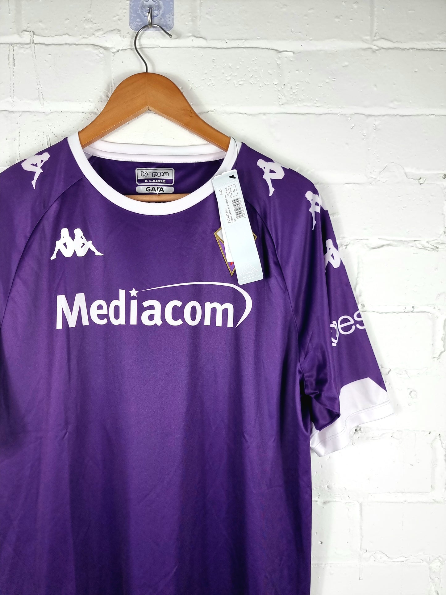 Kappa Fiorentina 2020/21 'Vlahovic 9' BNWT Home Shirt XL